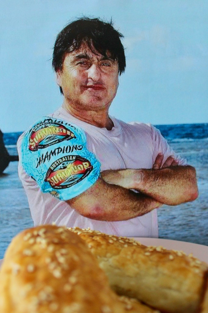 Ross Clarke-Jones waiting to test whether Chicken Rossage Clarke-Rolls could heal him after his tragic injury on Australian Survivor.