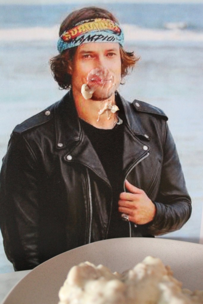 David Genat smashing Biscuits & Gravid Genat after he was brutally blindsided from Australian Survivor.